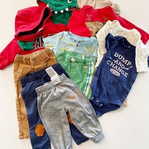 Assorted 6-12M Baby Clothing Set